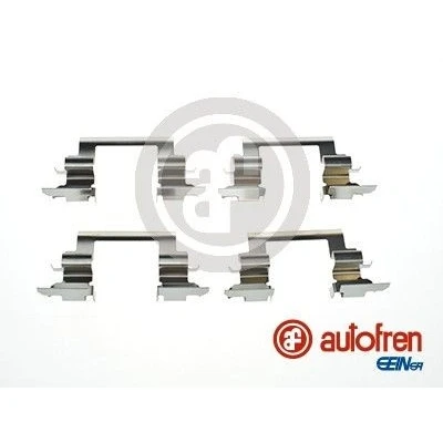 Abbildung von AUTOFREN SEINSA D42881A Zubehörsatz, Scheibenbremsbelag Vorderachse MITSUBISHI: ASX Off Road, Lancer 8, 8 Limousine, JEEP: Compass