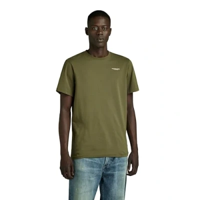 Abbildung von G Star Tshirt basic, Herren, Größe: Small, Shadow olive