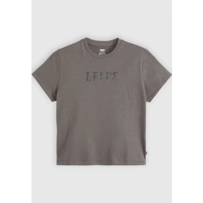 Abbildung von Levi&#039;s Graphic Classic TEE Tshirt print, Damen, Größe: Medium, Smoked pearl