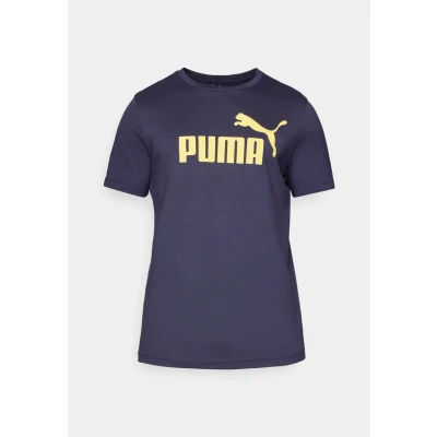 Abbildung von Puma LOGO TEE Tshirt print, Herren, Größe: XL, New navy