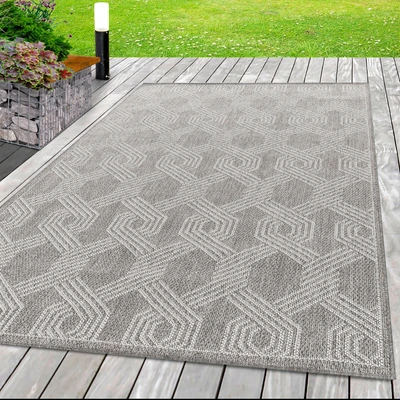 Abbildung von Ayyildiz Teppiche Outdoorteppich "ARUBA 4904" rechteckig 6 mm Höhe Pflegeleicht, Modern, In- und Outdoor geeignet