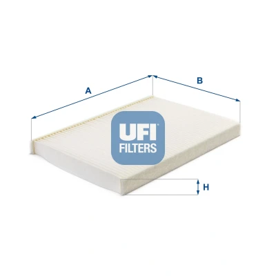 Abbildung von UFI 53.391.00 Innenraumfilter Partikelfilter 300 215 26 ALFA ROMEO: Giulia Saloon, Stelvio