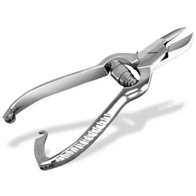 Abbildung von Solingen Nagelzange für starke Fußnägel Made in Germany Pediküre Nagelknipser Solinger Fußnagelzange mit Pufferfeder 14 cm und Fingernägel