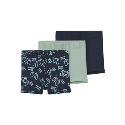Abbildung von Name it 3ERPACK Panties für Kinder, Größe: 110, Dark sapphire