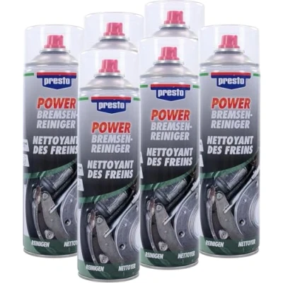 Abbildung von presto 531583 SET POWER Bremsenreiniger 6 x 500 ml