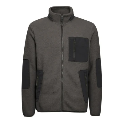 Abbildung von Blend Bhlauke Fleecejacke, Herren, Größe: Large, Iron gate