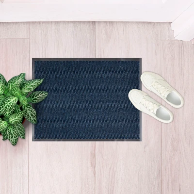 Abbildung von andiamo Fußmatte Easy Schmutzfangmatte für den Hauseingang flexibel einsetzbar als Türmatte innen, Fußabtreter im überdachten Außenbereich oder Schuhmatte 40 x 60 cm Anthrazit