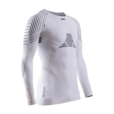 Abbildung von X Bionic Herren Invent 4.0 Shirt Round Neck Long Sleeves Men, White/Black, XL