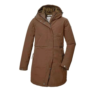 Abbildung von G.I.G.A. DX Damen Winterjacke/Funktionsparka mit Kapuze GW 41 WMN PRK, braun, 44, 40834 000