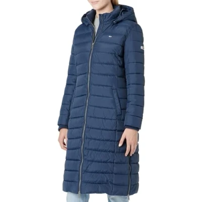 Abbildung von Tommy Jeans Basic Wintermantel, Damen, Größe: XS, Marine