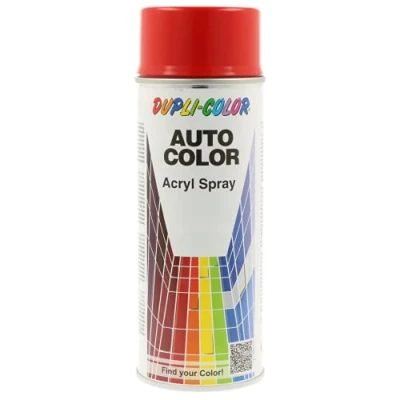 Abbildung von DUPLI COLOR 538216 Fahrzeug Kombinationslack Spraydose Rot RAL ACRYL 1013 perlweiß glänzend 400 ml