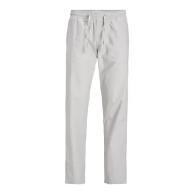 Abbildung von JACK&amp;JONES JUNIOR Jungen Jpstkane Jjsummer Linenblend Jog Sn Jnr Jeanshose, Crockery/Detail:Melange, 152 EU