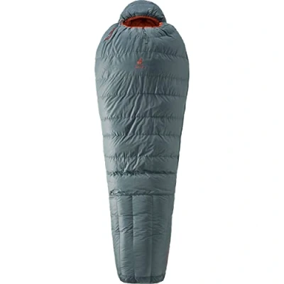 Abbildung von deuter Astro Pro 600 Daunen Schlafsack, teal paprika