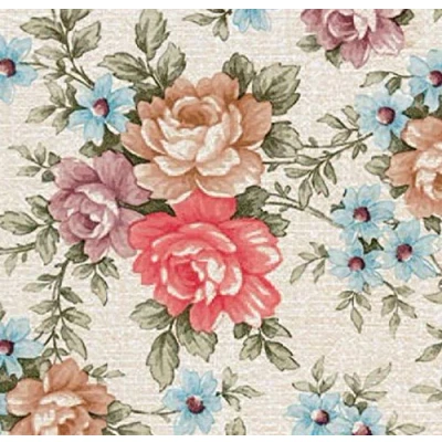 Abbildung von AS4HOME Klebefolie Möbelfolie Blumen Romantic Rosen 45 cm x 200 selbstklebende Folie Dekorfolie Schrankfolie