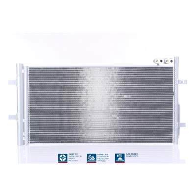 Abbildung von NISSENS 940255 Klimakondensator mit Trockner Aluminium 682 R 134a