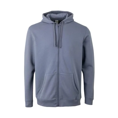 Abbildung von Mukua Unisex Sf270u Kapuzenpullover mit Reißverschluss, blau (Blue Fog), M