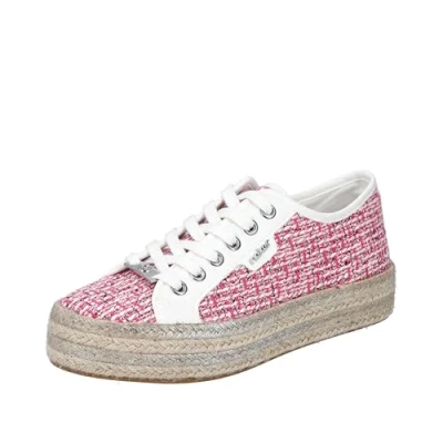 Abbildung von Rieker Damen 94000 Sneaker, Rosa, 37 EU