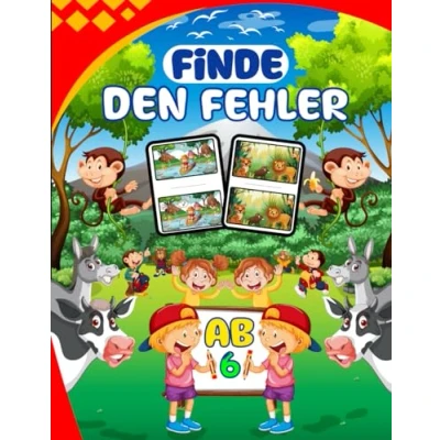 Abbildung von Finde den Fehler ab 6: 40 Such Bilder für Kinder 6 Jahren die Unterschiede!
