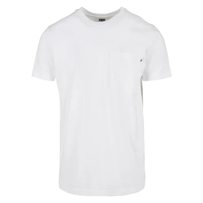 Abbildung von Urban Classics Organic Cotton Basic Pocket TEE Tshirt basic, Herren, Größe: Medium, White