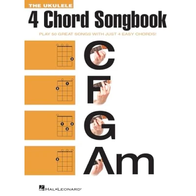 Abbildung von The Ukulele 4 Chord Songbook: Play 50 Great Songs With Just Easy Chords!