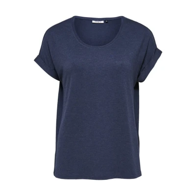 Abbildung von ONLY Moster Oneck NOOS JRS Tshirt basic, Damen, Größe: XS, Drak blue