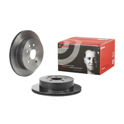 Abbildung von BREMBO 09.E525.11 Bremsscheibe 290 18 5 innenbelüftet LEXUS: IS 3