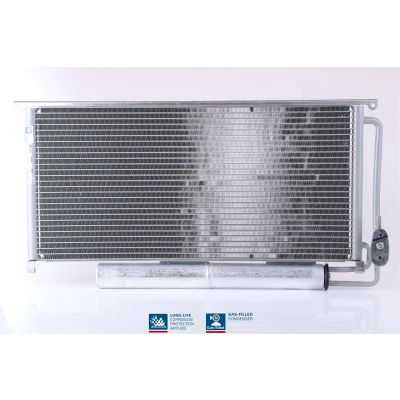 Abbildung von NISSENS 94840 Klimakondensator mit Trockner Aluminium 590 R 134a SMART: Roadster Convertible