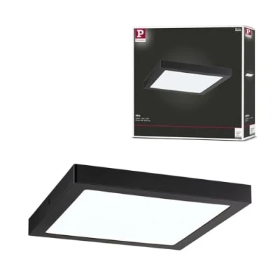 Abbildung von Paulmann 71022 LED Panel Abia 300x300mm eckig Tageslichtweiß Weiß Lichtpanel Kunststoff Deckenpanel 4000 K