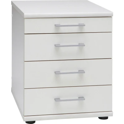Abbildung von Möbelpartner Milo Büro Container, weiß, ca. 41,6 x 50,0 53,4 cm