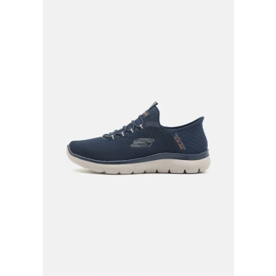 Abbildung von Skechers Wide Fit Summits Sneaker low, Herren, Größe: 49.5, Navy Schuhe