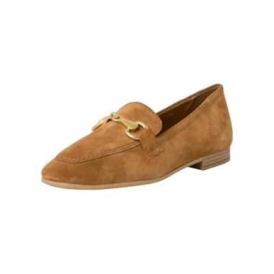 Abbildung von Tamaris Slipper, Damen, Größe: 37, Cognac Kunststoff
