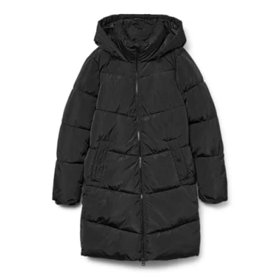 Abbildung von Vero Moda Vmhalsey COAT Wintermantel, Damen, Größe: Medium, Black