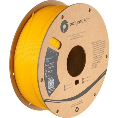 Abbildung von Polymaker PE01006 PolyLite Filament ABS geruchsarm 1.75mm 1000g Gelb 1St.