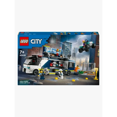 Abbildung von LEGO City 60418 Polizeitruck mit Labor