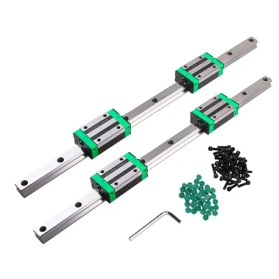 Abbildung von CNCYEAH HGR15 Führungsschiene 2 Stücke 600 mm Linearschiene + 4 Stück HGH15 Gleitblock für Elektrische Geräte, CNC Maschine,Medizinische Maschinen,3D Drucker
