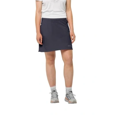 Abbildung von Jack Wolfskin Hilltop Trail Skort Sportrock, Damen, Größe: 34, Graphite