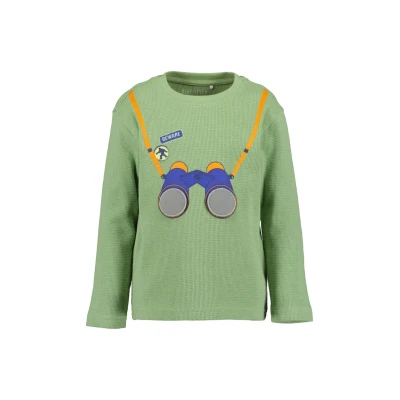 Abbildung von Blue Seven Long Sleeves Tshirt print für Kinder, Größe: 98, Oliv