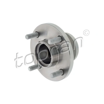 Abbildung von TOPRAN 304 564 Radnabe 4 108 Radlager in integriert, mit Stehbolzen Hinterachse beidseitig FORD: Fusion Estate, FIESTA 5