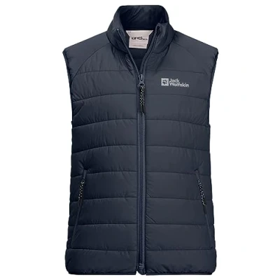 Abbildung von Jack Wolfskin Zenon Unisex Weste für Kinder, Größe: 116, Night blue