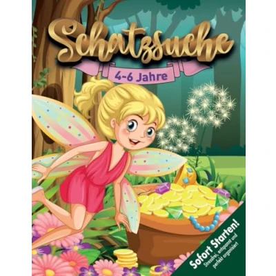 Abbildung von Feen Schatzsuche Kindergeburtstag 4 6 Jahre: Wer hat Fee Mara den Schatz gestohlen? Findet die diebische Fee! Startklare, kreative Schnitzeljagd mit Spurensuche. (Bravo Schatzsuche)