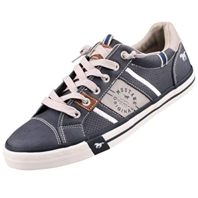 Abbildung von MUSTANG Herren Sneaker Blau, Schuhgröße:EUR 44