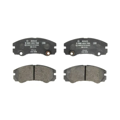 Abbildung von BOSCH 0 986 424 760 Bremsbelagsatz Low Metallic mit integriertem Verschleißsensor OPEL: Frontera B Off Road