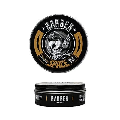 Abbildung von BARBER MARMARA Space Wax 100ml Matt Haarwachs Natürliches Finish Haarwax Männer Hair