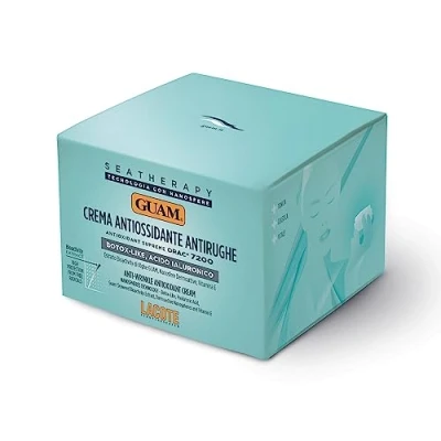 Abbildung von Guam, Seatherapy Anti Falten Lifting Gesichtscreme, Antioxidans, Behandlung mit Hyaluronsäure und Guam Algen Bioaktivität Extrakt, Botox ähnliche Wirkung, Made in Italy, 50ml Packung