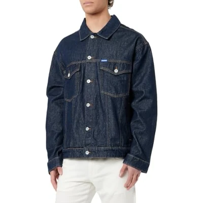 Abbildung von HUGO DEX Jeansjacke, Herren, Größe: XL, Dark blue