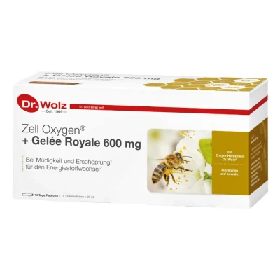 Abbildung von Zell Oxygen + Gelee Royale 600 mg Trinkampullen