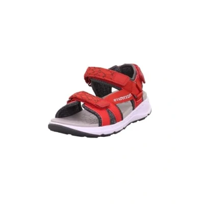 Abbildung von Superfit Jungen Criss Cross Sandale, Rot Grau 5000, 34 EU