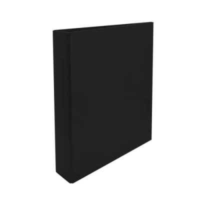 Abbildung von Raylu Paper® 4 x D Ringbuch 40 mm, A4 Ordner mit Ringen zur Aufbewahrung von Dokumenten, Größe 33,5 cm hoch 26 breit und 6 breiter Rücken (schwarz)