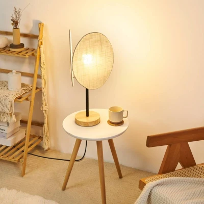 Abbildung von Pauleen Tischleuchte »Boho Darling max20W Beige 230V Metall/Holz/Stoff«, 1 flammig, Leuchtmittel E27 ohne Leuchtmittel,