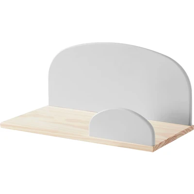Abbildung von Vipack Kinderregal »Kiddy«, (Made in Europe), Wandregal aus Kiefer, MDF Komponenten, wahlweise 45cm oder 65cm breit
